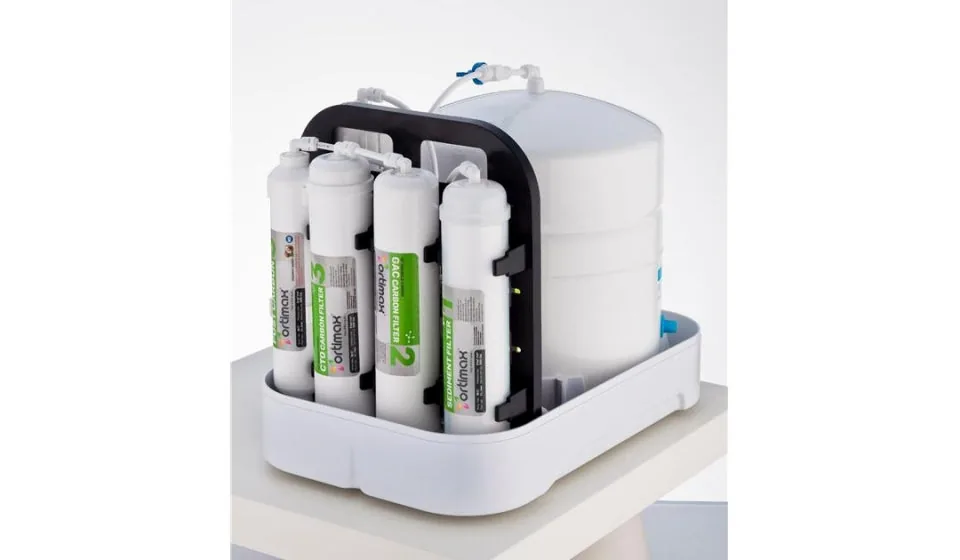 ORTİMAX H2O NEO SU ARITMA SİSTEMİ kutu içeriği